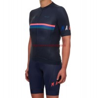 Completo Ciclismo 2019 MAAP Nationals marine donna abbigliamento Bici Completo Maglia Ciclismo Corta e Salopette Completo Ciclismo 2019 MAAP Nationals marine donna abbigliamento Bici Completo Maglia Ciclismo Corta e Salopette