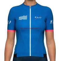 Completo Ciclismo 2019 MAAP Prime Blu donna Maglia Ciclismo Manica Corta Completo Ciclismo 2019 MAAP Prime Blu donna Maglia Ciclismo Manica Corta
