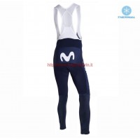 Completo Ciclismo 2019 Movistar Squadre Salopette Lunga Ciclismo thermique Completo Ciclismo 2019 Movistar Squadre Salopette Lunga Ciclismo thermique