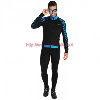 Completo Ciclismo 2019 Nalini CRIT 3L 2.0 nero-Blu Maglia Ciclismo Manica Lunga e Salopette Completo Ciclismo 2019 Nalini CRIT 3L 2.0 nero-Blu Maglia Ciclismo Manica Lunga e Salopette