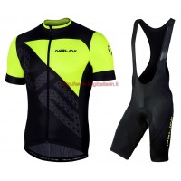 Completo Ciclismo 2019 Nalini Volata 2.0 nero-giallo abbigliamento Bici Completo Maglia Ciclismo Corta e Salopette Completo Ciclismo 2019 Nalini Volata 2.0 nero-giallo abbigliamento Bici Completo Maglia Ciclismo Corta e Salopette