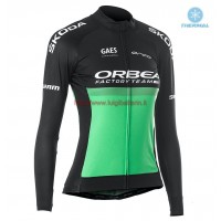 Completo Ciclismo 2019 Orbea Usine Racing donna verde thermique Maglia Ciclismo Manica Lunga Completo Ciclismo 2019 Orbea Usine Racing donna verde thermique Maglia Ciclismo Manica Lunga