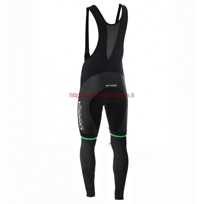 Completo Ciclismo 2019 Orbea Usine Racing verde Salopette Lunga Ciclismo
