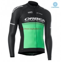 Completo Ciclismo 2019 Orbea Usine Racing verde thermique Maglia Ciclismo Manica Lunga Completo Ciclismo 2019 Orbea Usine Racing verde thermique Maglia Ciclismo Manica Lunga