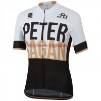 Completo Ciclismo 2019 Peter Sagan Or bianca Maglia Ciclismo Manica Corta Completo Ciclismo 2019 Peter Sagan Or bianca Maglia Ciclismo Manica Corta