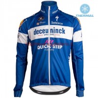 Completo Ciclismo 2019 Quick Step Squadre Blu thermique Maglia Ciclismo Manica Lunga Completo Ciclismo 2019 Quick Step Squadre Blu thermique Maglia Ciclismo Manica Lunga