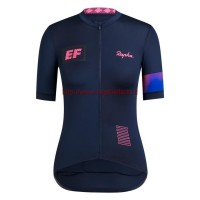 Completo Ciclismo 2019 Rapha EF Squadre Blu donna Maglia Ciclismo Manica Corta Completo Ciclismo 2019 Rapha EF Squadre Blu donna Maglia Ciclismo Manica Corta