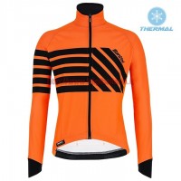 Completo Ciclismo 2019 Santini Svolta Orange thermique Maglia Ciclismo Manica Lunga Completo Ciclismo 2019 Santini Svolta Orange thermique Maglia Ciclismo Manica Lunga