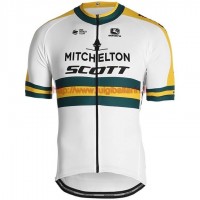 Completo Ciclismo 2019 Scott Mitchelton Austria Champion Maglia Ciclismo Manica Corta Completo Ciclismo 2019 Scott Mitchelton Austria Champion Maglia Ciclismo Manica Corta