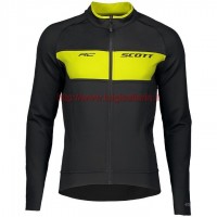 Completo Ciclismo 2019 Scott RC FF nero-giallo Maglia Ciclismo Manica Lunga Completo Ciclismo 2019 Scott RC FF nero-giallo Maglia Ciclismo Manica Lunga
