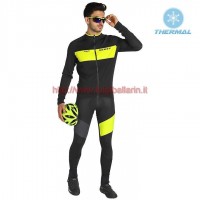Completo Ciclismo 2019 Scott RC FF nero-giallo thermique Maglia Ciclismo Manica Lunga e Salopette Lunga Completo Ciclismo 2019 Scott RC FF nero-giallo thermique Maglia Ciclismo Manica Lunga e Salopette Lunga