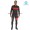 Completo Ciclismo 2019 Scott RC FF nero-rosso thermique Maglia Ciclismo Manica Lunga e Salopette Lunga