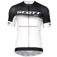 Completo Ciclismo 2019 Scott RC nero-bianca Maglia Ciclismo Manica Corta Completo Ciclismo 2019 Scott RC nero-bianca Maglia Ciclismo Manica Corta