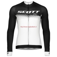 Completo Ciclismo 2019 Scott-RC PRO nero-bianca Maglia Ciclismo Manica Lunga Completo Ciclismo 2019 Scott-RC PRO nero-bianca Maglia Ciclismo Manica Lunga