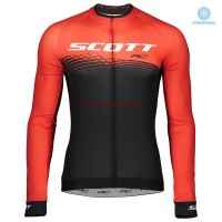 Completo Ciclismo 2019 Scott-RC PRO nero-rosso thermique Maglia Ciclismo Manica Lunga Completo Ciclismo 2019 Scott-RC PRO nero-rosso thermique Maglia Ciclismo Manica Lunga