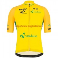 Completo Ciclismo 2019 Tour de Suisse giallo Maglia Ciclismo Manica Corta Completo Ciclismo 2019 Tour de Suisse giallo Maglia Ciclismo Manica Corta