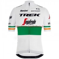 Completo Ciclismo 2019 Trek-Segafredo Ireland Champion Maglia Ciclismo Manica Corta Completo Ciclismo 2019 Trek-Segafredo Ireland Champion Maglia Ciclismo Manica Corta