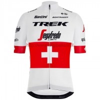 Completo Ciclismo 2019 Trek-Segafredo Swiss Champion Maglia Ciclismo Manica Corta Completo Ciclismo 2019 Trek-Segafredo Swiss Champion Maglia Ciclismo Manica Corta