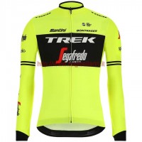 Completo Ciclismo 2019 Trek Usine Racing giallo Maglia Ciclismo Manica Lunga Completo Ciclismo 2019 Trek Usine Racing giallo Maglia Ciclismo Manica Lunga