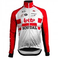 Completo Ciclismo 2019 Squadre Lotto rosso Maglia Ciclismo Manica Lunga Completo Ciclismo 2019 Squadre Lotto rosso Maglia Ciclismo Manica Lunga