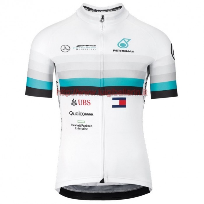 Completo Ciclismo 2020 Asos FF1 RS Benz bianca Maglia Ciclismo Manica Corta
