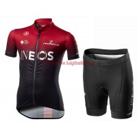Completo Ciclismo 2020 INEOS Squadre Kids abbigliamento Bici Completo Maglia Ciclismo Corta e Salopette Completo Ciclismo 2020 INEOS Squadre Kids abbigliamento Bici Completo Maglia Ciclismo Corta e Salopette