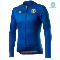 Completo Ciclismo 2020 Italia Blu thermique Maglia Ciclismo Manica Lunga Completo Ciclismo 2020 Italia Blu thermique Maglia Ciclismo Manica Lunga