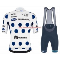 Completo Ciclismo 2020 Subaru Tour Down Under polka dot abbigliamento Bici Completo Maglia Ciclismo Corta e Salopette Completo Ciclismo 2020 Subaru Tour Down Under polka dot abbigliamento Bici Completo Maglia Ciclismo Corta e Salopette