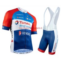 Completo Ciclismo 2020 TOTAL Direct Energie abbigliamento Bici Completo Maglia Ciclismo Corta e Salopette Completo Ciclismo 2020 TOTAL Direct Energie abbigliamento Bici Completo Maglia Ciclismo Corta e Salopette