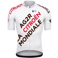 Team Ag2r White 2022 Maglia Ciclismo Manica Corta LHvsH Team Ag2r White 2022 Maglia Ciclismo Manica Corta LHvsH