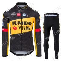 Jumbo Visma Tour De France 2021 Wielerkleding Set Fietsshirts Lange Mouw + Lange Fietsrbroek FeU89 Jumbo Visma Tour De France 2021 Wielerkleding Set Fietsshirts Lange Mouw + Lange Fietsrbroek FeU89