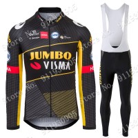 Jumbo Visma Tour De France 2021 Abbigliamento Maglia Ciclismo Manica Lunga e Salopette Lunga atDw9 Jumbo Visma Tour De France 2021 Abbigliamento Maglia Ciclismo Manica Lunga e Salopette Lunga atDw9