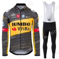 Jumbo Visma Tour De France 2021 Abbigliamento Maglia Ciclismo Manica Lunga e Salopette Lunga eOfpu Jumbo Visma Tour De France 2021 Abbigliamento Maglia Ciclismo Manica Lunga e Salopette Lunga eOfpu