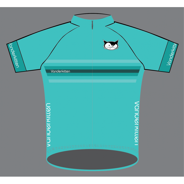Vanderkitten 2018 Embrace Donne Teal Maglia Ciclismo Manica Corta 88399YQ
