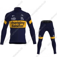Novo Nordisk 2021 Abbigliamento Maglia Ciclismo Manica Lunga e Salopette Lunga WSAHW Novo Nordisk 2021 Abbigliamento Maglia Ciclismo Manica Lunga e Salopette Lunga WSAHW