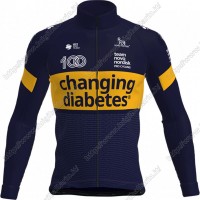 Novo Nordisk 2021 Maglia Ciclismo Manica Lunga JJDQQ Novo Nordisk 2021 Maglia Ciclismo Manica Lunga JJDQQ
