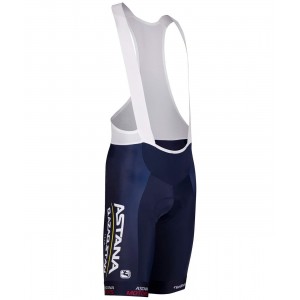 Pantaloncini con bretelle della squadra di ciclismo professionale ASTANA QAZAQSTAN TEAM 2022