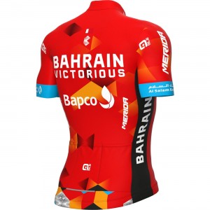 Maglia da ciclismo a maniche corte Bahrain Victorious 2022 - Squadra ciclistica professionale ALE