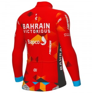 Maglia da ciclismo a maniche lunghe Bahrain Victorious-Jayco 2022 - Squadra ciclistica professionale ALE