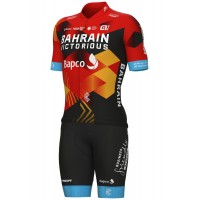 Completo Bahrain Victorious 2023 (maglia+pantaloni)-ALE team di ciclismo professionistico Completo Bahrain Victorious 2023 (maglia+pantaloni)-ALE team di ciclismo professionistico