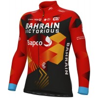 Maglia da ciclismo a maniche lunghe Bahrain Victorious 2023 - Squadra ciclistica professionale ALE Maglia da ciclismo a maniche lunghe Bahrain Victorious 2023 - Squadra ciclistica professionale ALE