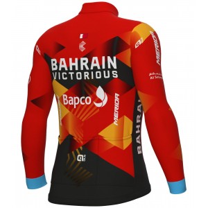Maglia da ciclismo a maniche lunghe Bahrain Victorious 2023 - Squadra ciclistica professionale ALE