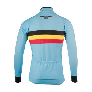 BELGIO 2022 maglia ciclismo manica lunga nazionale ciclismo