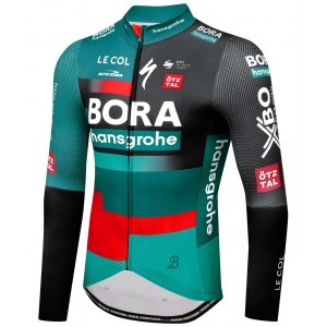 Maglia da ciclismo BORA-hansgrohe 2023(Race) a maniche lunghe della squadra di ciclisti professionisti