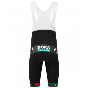 Pantaloncini con bretelle BORA-hansgrohe 2023 della squadra di ciclismo professionale