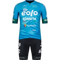 Completo Eolo-Kometa Cycling Team 2023 (maglia + salopette) squadra di ciclismo professionistico Completo Eolo-Kometa Cycling Team 2023 (maglia + salopette) squadra di ciclismo professionistico