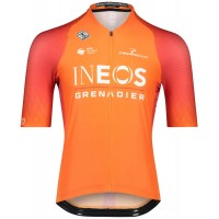 INEOS GRENADIERS 2022 Training Edition ICON Maglia da ciclismo a maniche corte (zip lunga) Squadra ciclistica professionale
