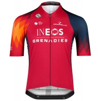 INEOS GRENADIERS 2023 ICON Maglia da ciclismo manica corta (zip lunga) Squadra di ciclismo professionale INEOS GRENADIERS 2023 ICON Maglia da ciclismo manica corta (zip lunga) Squadra di ciclismo professionale