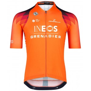 Set da allenamento INEOS GRENADIERS 2023 (maglia ICON + salopette ICON) squadra di ciclismo professionale