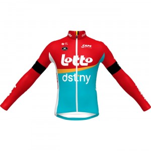 Maglia ciclismo Lotto Dstny 2023 manica lunga squadra ciclistica professionale